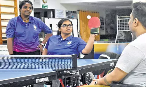 आईटी पेशेवर ने कोयंबटूर में पैरा टेबल टेनिस खिलाड़ियों का जीवन बदल दिया