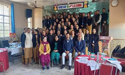 Himachal: सीबीएसई कार्यशाला में शिक्षकों को आनंदपूर्ण शिक्षण वातावरण को बढ़ावा देने का प्रशिक्षण दिया गया Himachal: सीबीएसई कार्यशाला में शिक्षकों को आनंदपूर्ण शिक्षण वातावरण को बढ़ावा देने का प्रशिक्षण दिया गया