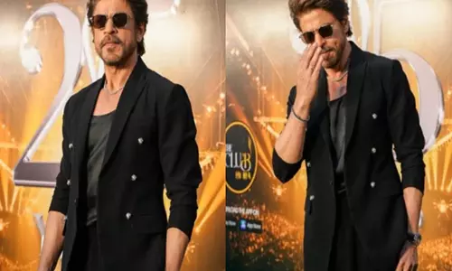 शाहरुख खान ने IIFA 2025 के ग्रीन कार्पेट पर ऑल-ब्लैक लुक में लोगों को चौंकाया शाहरुख खान ने IIFA 2025 के ग्रीन कार्पेट पर ऑल-ब्लैक लुक में लोगों को चौंकाया