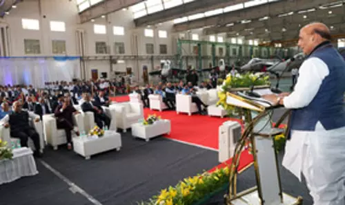 स्वदेशी हल्के लड़ाकू विमान के लिए निजी कंपनी ने एचएएल को सौंपा पहला रियर फ्यूजलेज
