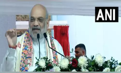 Amit Shah गांधीनगर में शाश्वत मिथिला महोत्सव 2025 में शामिल हुए