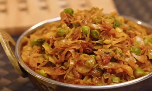 Patta Gobhi Matar की सब्जी, स्‍वाद में है बेस्‍ट