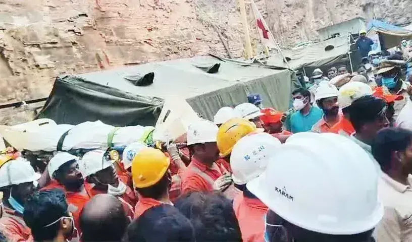 Telangana एसएलबीसी सुरंग हादसा 16 दिनों के गहन बचाव