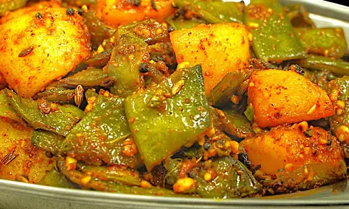 Potato Balaur की सब्जी, नोट करें आसान रेसिपी