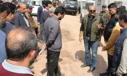 उपमुख्यमंत्री ने सड़क संपर्क का शिलान्यास किया, खनन स्थलों का निरीक्षण किया
