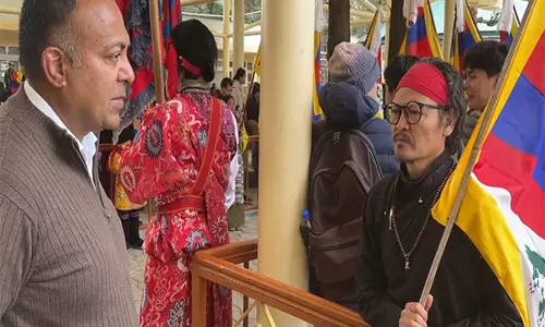 Tibetan समुदाय और समर्थकों ने 66वें विद्रोह दिवस को मनाया, संघर्ष पर विचार किया