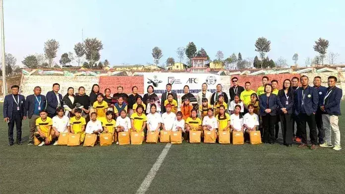 AFC महिला फुटबॉल दिवस कोहिमा में आयोजित किया गया AFC महिला फुटबॉल दिवस कोहिमा में आयोजित किया गया