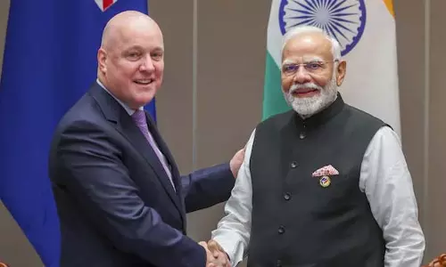 16 मार्च को भारत दौरे पर आएंगे न्यूजीलैंड के प्रधानमंत्री, जानें किन मुद्दों पर होगी चर्चा 16 मार्च को भारत दौरे पर आएंगे न्यूजीलैंड के प्रधानमंत्री, जानें किन मुद्दों पर होगी चर्चा