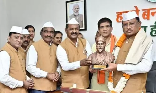 छत्तीसगढ़ कुनबी समाज महासंगठन ने मुख्यमंत्री विष्णुदेव साय से की सौजन्य भेंट