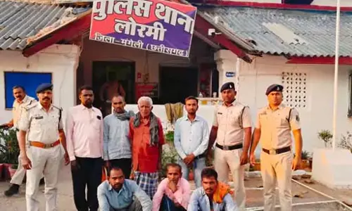 CG: घर में घुसकर मारपीट करने वाले 7 आरोपी गिरफ्तार