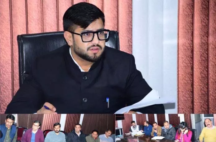 DC ने जिला पर्यावरण योजना के क्रियान्वयन की समीक्षा की DC ने जिला पर्यावरण योजना के क्रियान्वयन की समीक्षा की