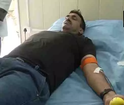 भारतीय सेना ने डोडा में रक्तदान शिविर का आयोजन किया भारतीय सेना ने डोडा में रक्तदान शिविर का आयोजन किया