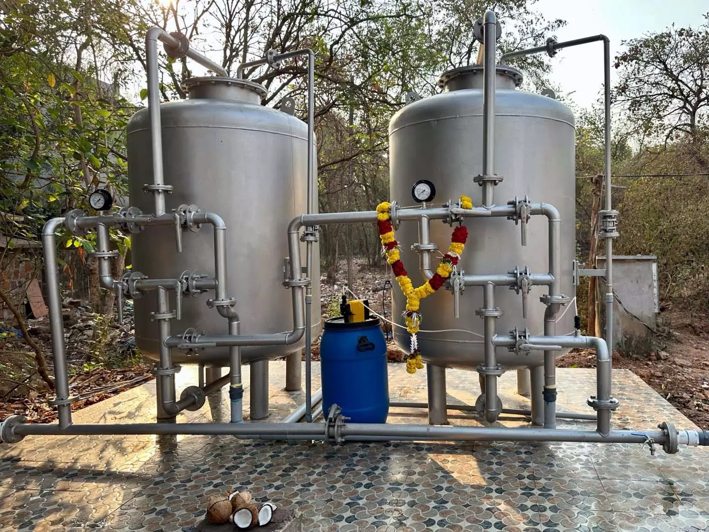 जल संकट से निपटने के लिए Anjuna में जल निस्पंदन संयंत्र स्थापित किए जल संकट से निपटने के लिए Anjuna में जल निस्पंदन संयंत्र स्थापित किए