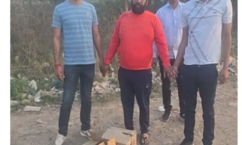पंचकूला में अवैध शराब बेचने के आरोप में एक व्यक्ति गिरफ्तार पंचकूला में अवैध शराब बेचने के आरोप में एक व्यक्ति गिरफ्तार