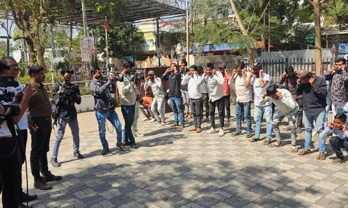 होली में शांति बनाए, क्राईम ब्रांच परिसर में 70 से अधिक बदमाशों को दी गई समझाईश