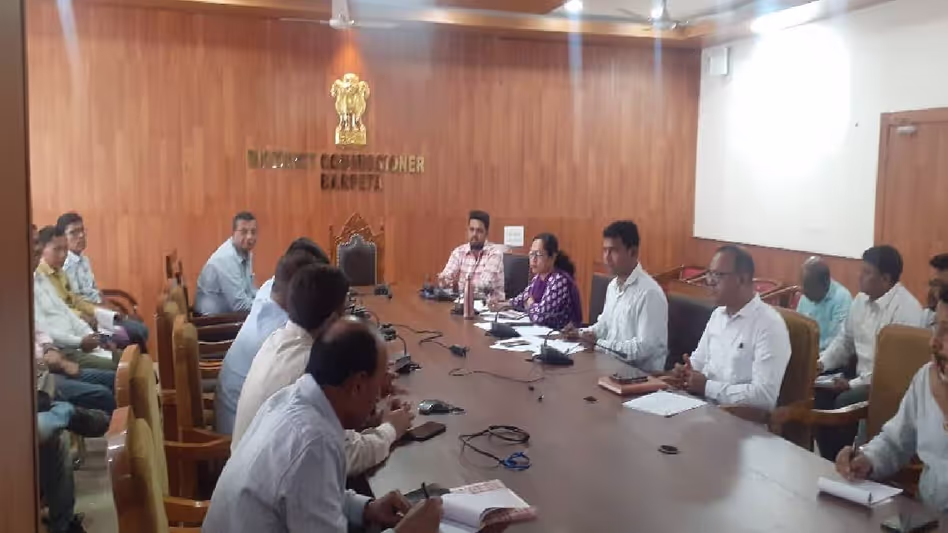 Assam : बारपेटा जिला प्रशासन ने मानसून से पहले बाढ़ की तैयारियां बढ़ाईं Assam : बारपेटा जिला प्रशासन ने मानसून से पहले बाढ़ की तैयारियां बढ़ाईं