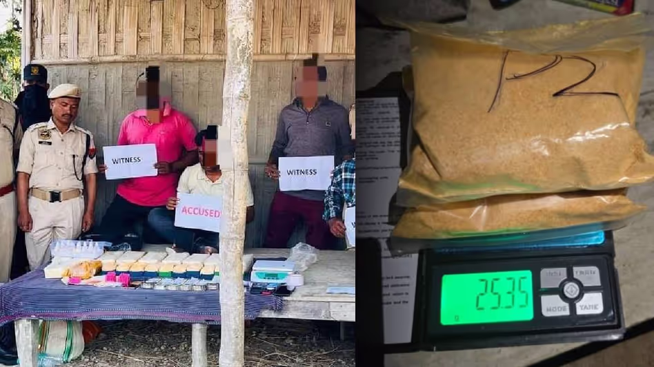 Assam : 30 करोड़ रुपये से अधिक मूल्य की नशीली दवाओं की खेप का भंडाफोड़ किया