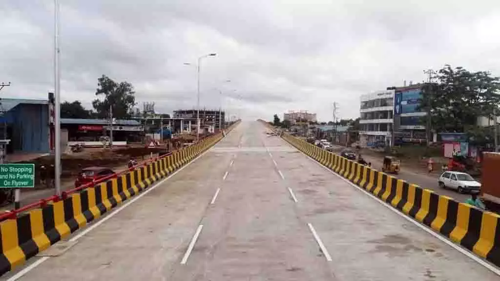 Chanchalguda फ्लाईओवर के लिए फिर से शुरू करने का काम Chanchalguda फ्लाईओवर के लिए फिर से शुरू करने का काम