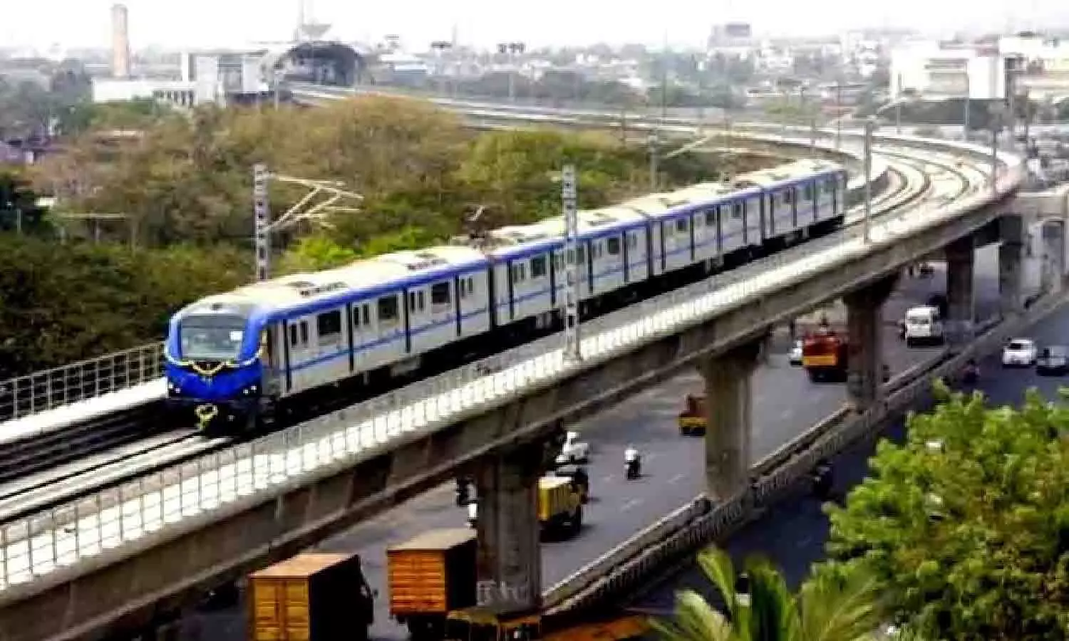 Chennai मेट्रो चरण 2 संचालन और रखरखाव अनुबंध के लिए बोलियाँ प्रस्तुत कीं Chennai मेट्रो चरण 2 संचालन और रखरखाव अनुबंध के लिए बोलियाँ प्रस्तुत कीं