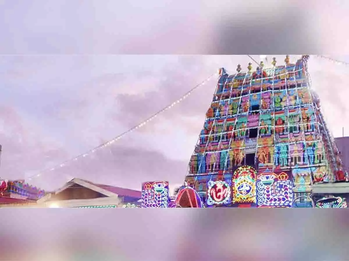 बालकम्पेट Renuka येलम्मा मंदिर को 4.21 करोड़ रुपये की प्रसाद योजना से बढ़ावा मिला बालकम्पेट Renuka येलम्मा मंदिर को 4.21 करोड़ रुपये की प्रसाद योजना से बढ़ावा मिला