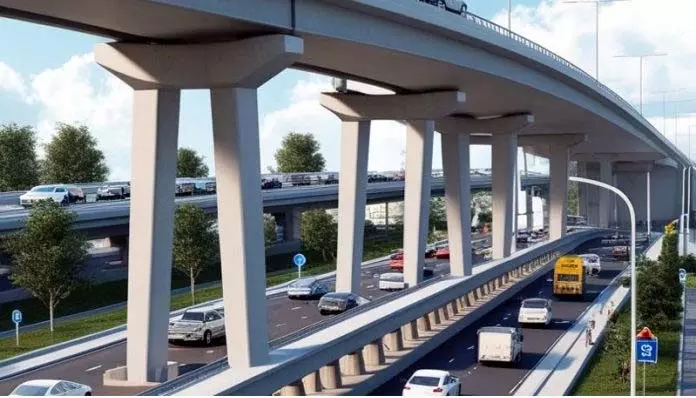 सतवारी से लास्ट मोड़ Gandhi Nagar फ्लाईओवर का काम शुरू सतवारी से लास्ट मोड़ Gandhi Nagar फ्लाईओवर का काम शुरू