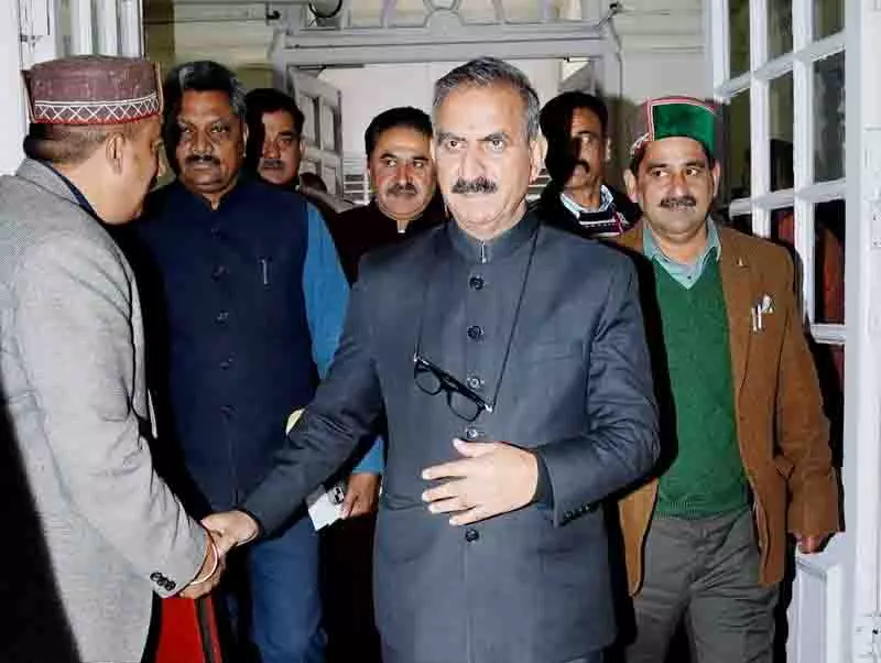 केंद्र से एनपीएस के लिए 10,000 करोड़ रुपये प्राप्त करने के प्रयास जारी: Sukhu केंद्र से एनपीएस के लिए 10,000 करोड़ रुपये प्राप्त करने के प्रयास जारी: Sukhu
