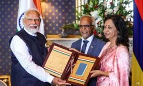 मोदी को मॉरीशस का सर्वोच्च सम्मान मिला
