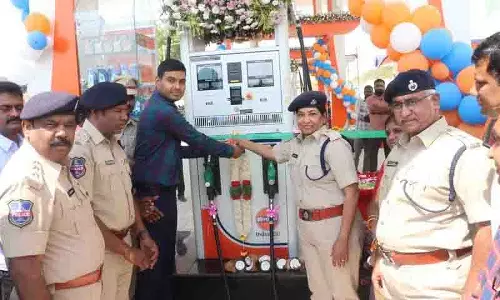 पुलिस कल्याण विभाग ने Siddipet में खोला पहला पेट्रोल पंप