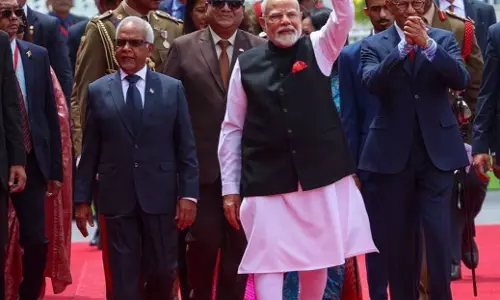 मॉरीशस के राष्ट्रीय दिवस समारोह में शामिल हुए प्रधानमंत्री मोदी