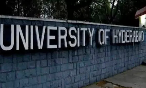 UoH के छात्रों ने कांचा गाचीबोवली में जमीन की नीलामी का विरोध किया