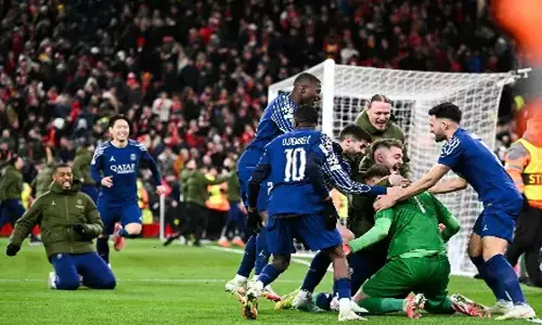 Champions League: PSG ने पेनल्टी में लिवरपूल को हराया, बायर्न ने लीवरकुसेन को हराया स्पोर्ट्स Champions League: PSG ने पेनल्टी में लिवरपूल को हराया, बायर्न ने लीवरकुसेन को हराया स्पोर्ट्स