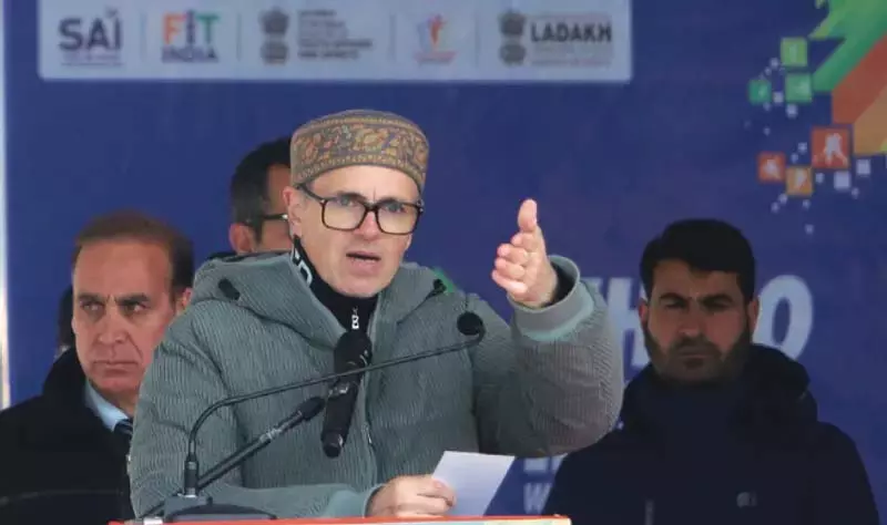 एएसी पर प्रतिबंध के बारे में केंद्र ने कोई खुफिया जानकारी साझा नहीं की: सीएम उमर एएसी पर प्रतिबंध के बारे में केंद्र ने कोई खुफिया जानकारी साझा नहीं की: सीएम उमर