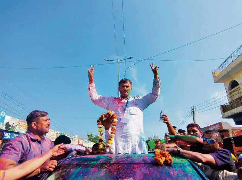 Haryana : देवेन्द्र बने बेरी नगर पालिका के चेयरमैन Haryana : देवेन्द्र बने बेरी नगर पालिका के चेयरमैन