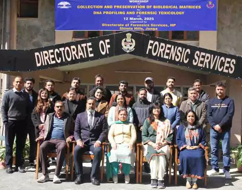 Himachal: चिकित्सा अधिकारियों की विशेषज्ञता बढ़ाने के लिए कार्यशाला आयोजित की Himachal: चिकित्सा अधिकारियों की विशेषज्ञता बढ़ाने के लिए कार्यशाला आयोजित की
