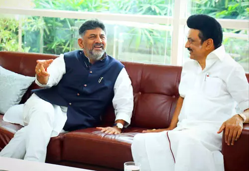 Dy CM Shivakumar 22 मार्च को परिसीमन के विरोध में चेन्नई में होने वाली बैठक में भाग लेंगे Dy CM Shivakumar 22 मार्च को परिसीमन के विरोध में चेन्नई में होने वाली बैठक में भाग लेंगे