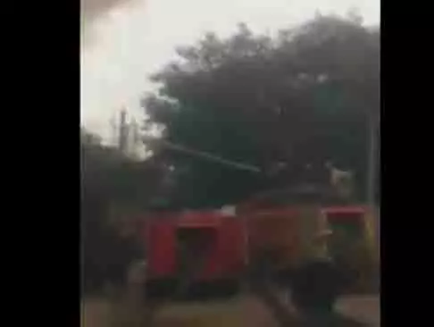 Delhi: ओखला फेज-1 स्थित गोदाम में लगी आग Delhi: ओखला फेज-1 स्थित गोदाम में लगी आग