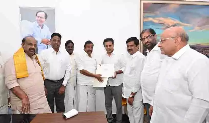 बीआरएस 22 मार्च को चेन्नई में परिसीमन पर DMK की सर्वदलीय बैठक में भाग लेगी बीआरएस 22 मार्च को चेन्नई में परिसीमन पर DMK की सर्वदलीय बैठक में भाग लेगी