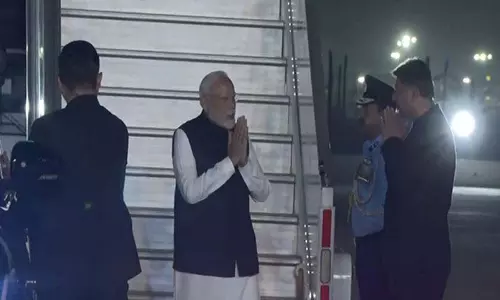 प्रधानमंत्री मोदी मॉरीशस की दो दिवसीय राजकीय यात्रा समाप्त कर भारत लौटे प्रधानमंत्री मोदी मॉरीशस की दो दिवसीय राजकीय यात्रा समाप्त कर भारत लौटे