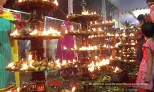 Kerala की राजधानी भक्ति और तैयारियों से भरी हुई Kerala की राजधानी भक्ति और तैयारियों से भरी हुई