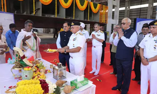 भारतीय नौसेना के गोला-बारूद की सप्लाई में सक्षम शिप का निर्माण भारतीय नौसेना के गोला-बारूद की सप्लाई में सक्षम शिप का निर्माण