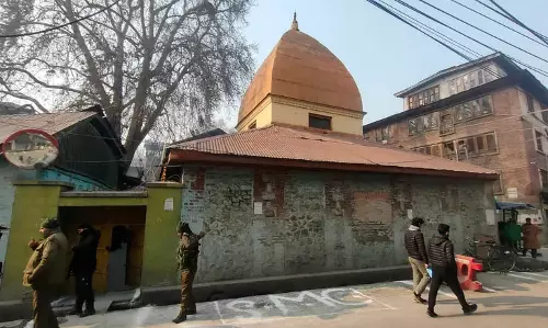 मंदिर की जमीन की बिक्री और पट्टे में भू-माफिया शामिल: J&K शांति मंच