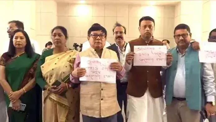 पॉलिटेक्निक संकायों की समाप्ति पर Assam विधानसभा में हंगामा