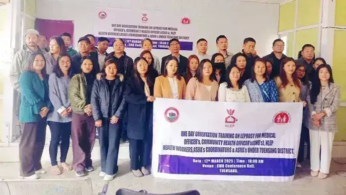Nagaland : तुएनसांग में कुष्ठ रोग पर प्रशिक्षण Nagaland : तुएनसांग में कुष्ठ रोग पर प्रशिक्षण