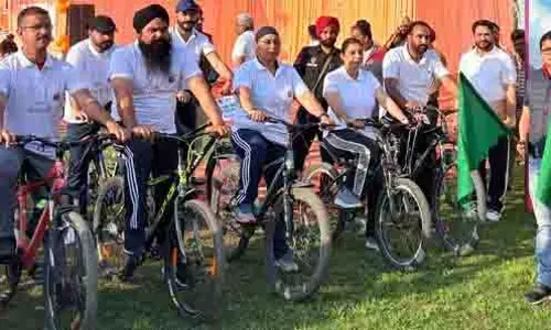Ludhiana: पूर्व नशेड़ियों ने नशा विरोधी अभियान को समर्थन देने का संकल्प लिया Ludhiana: पूर्व नशेड़ियों ने नशा विरोधी अभियान को समर्थन देने का संकल्प लिया