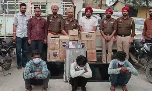 Ludhiana: अंतरराज्यीय चोर गिरोह के तीन सदस्य गिरफ्तार Ludhiana: अंतरराज्यीय चोर गिरोह के तीन सदस्य गिरफ्तार