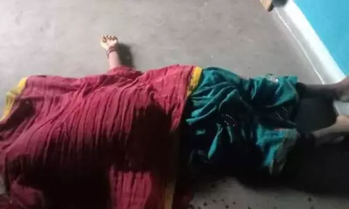 कुल्हाड़ी से पत्नी को काटा, फिर आत्महत्या कर रहा था पति