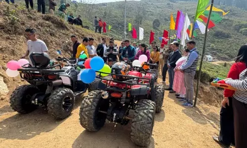 पर्यटन को बढ़ावा देने के लिए पेशोक में ATV सवारी शुरू की गई पर्यटन को बढ़ावा देने के लिए पेशोक में ATV सवारी शुरू की गई
