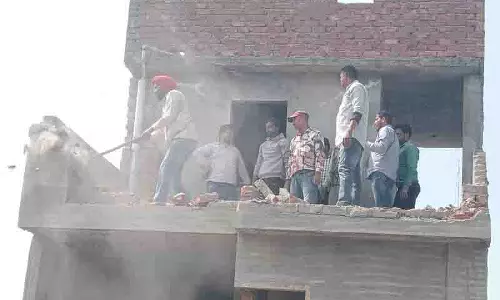 Amritsar में एक और ड्रग तस्कर का घर ध्वस्त
