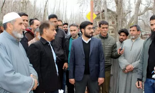 DC बडगाम ने वासुकी नाग मंदिर स्थल का दौरा किया, जीर्णोद्धार कार्य की समीक्षा की
