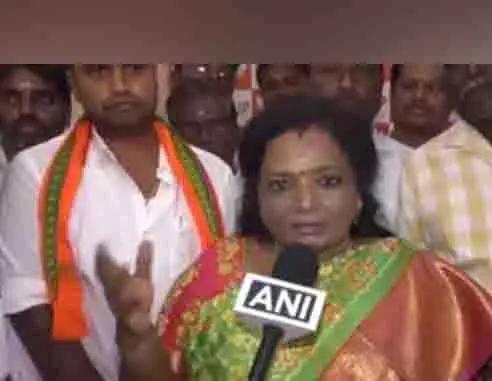 भाजपा की तमिलसाई सौंदराजन ने डीएमके के तमिलनाडु बजट पर कटाक्ष करते हुए कही ये बात भाजपा की तमिलसाई सौंदराजन ने डीएमके के तमिलनाडु बजट पर कटाक्ष करते हुए कही ये बात